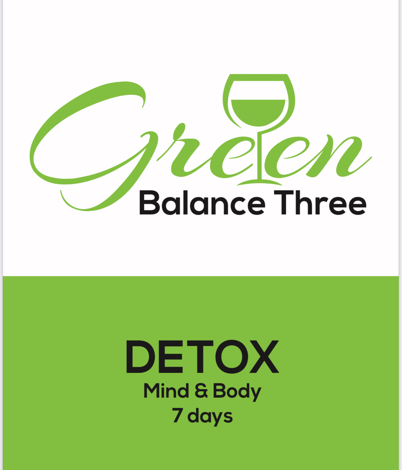Green Balance 7 Day Detox
